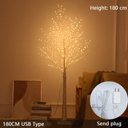 Christmas Decoration Birch Tree LED Bedroom Light for Landscape Luminous Decoration New Year Decor Tree Light Chrismas Tree Gift