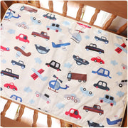 4 Sizes Baby Waterproof Sheet Urine Changing Pads Urine Pad Cartoon Reusable Infant Bedding Nappy Burp Mattress Changing Mat
