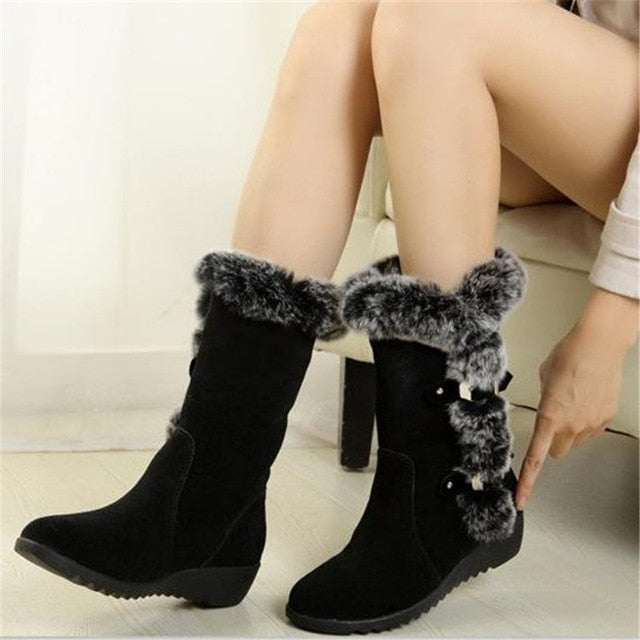 Warm Fur Boots