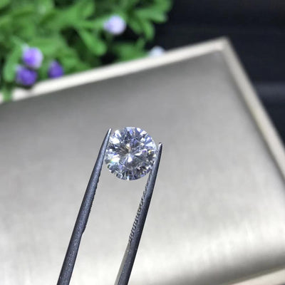 5mm 0.5ct GH color Loose Moissanite Round Brilliant Cut Moissanite Test Positive Lab Grown Diamond Loose Gems Stones