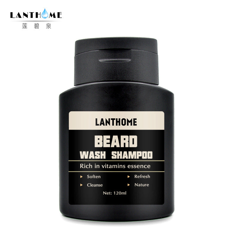 Men's Beard Shampoo Vitamin Essence Deep Cleansing Nourishing Beard Cleanser