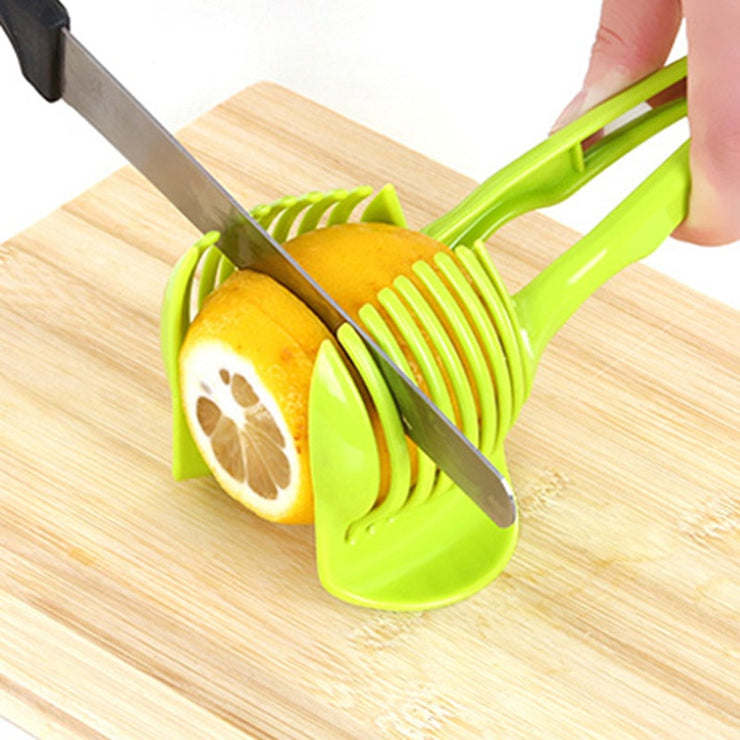Handheld kitchenware tomato slicer bread clip fruit and vegetable cut potato apple creative gadget kitchen accessories