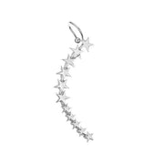 Simple Star Ear Clip Pentagram No Pierced Clip On Ear Cuff For Women Fashion Jewelry