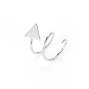 Simple Star Ear Clip Pentagram No Pierced Clip On Ear Cuff For Women Fashion Jewelry