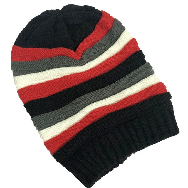 Jamaica Reggae Gorro Rasta Style Cappello Hip Pop Men's Winter Hats Female Red Yellow Green Black Fall Fashion Women's Knit Cap