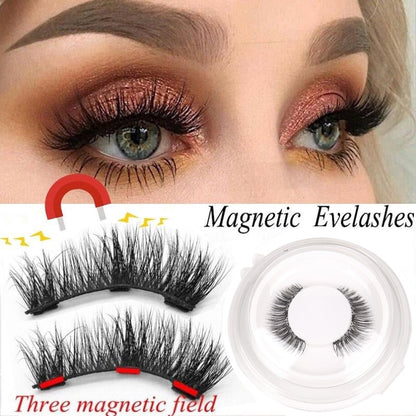 3D Magnetic Eyelashes with 3 Magnets