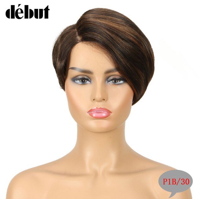 Debut 613 Lace Part Wigs Human Hair Wigs For Black Women Red Lace Front Short Bob Wigs Piexe Cut Straight Purple Ombre Lace Wigs