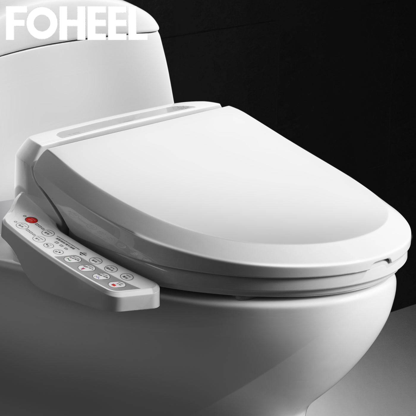 Smart Toilet Seat Intelligent Bidet Heat seat Dry Air Electric Bidet Toilet Cover