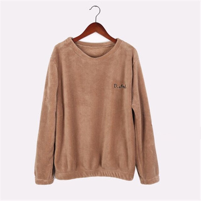 Pajamas Set Homewear Women Pyjama Plus Size Sexy Warm Flannel Pants Winter Sleepwear Femme Plush Clothes