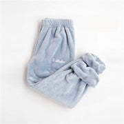 Pajamas Set Homewear Women Pyjama Plus Size Sexy Warm Flannel Pants Winter Sleepwear Femme Plush Clothes