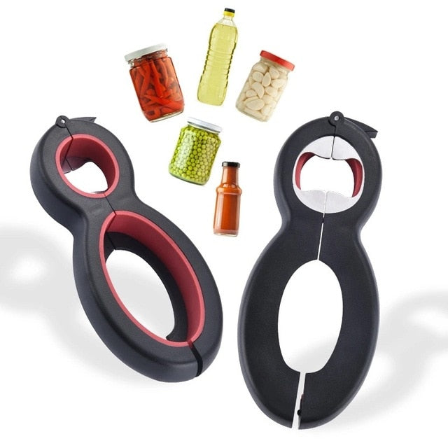 CHASANWAN Bottle Opener Multi Purpose Screw Cap Jar Openers Bottle