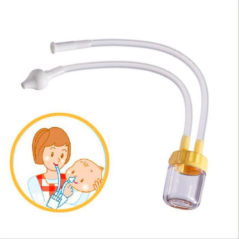 New Born Baby Safety Nose Cleaner Vacuum Suction Nasal Aspirator Nasal Snot Nose Cleaner Baby Care High Quality Infants children