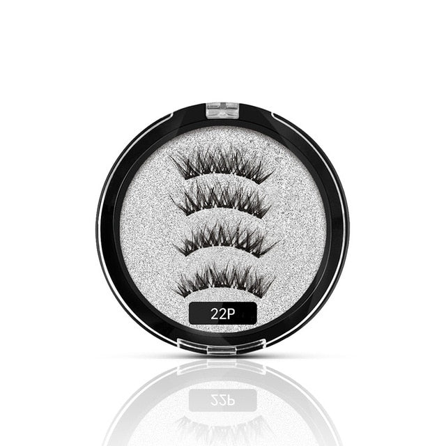 MB Magnetic Eyelashes With 5 Magnets 3D False Lashes Natural For Mink Eyelashes Extension Long Reusable faux cils magnetique 22P