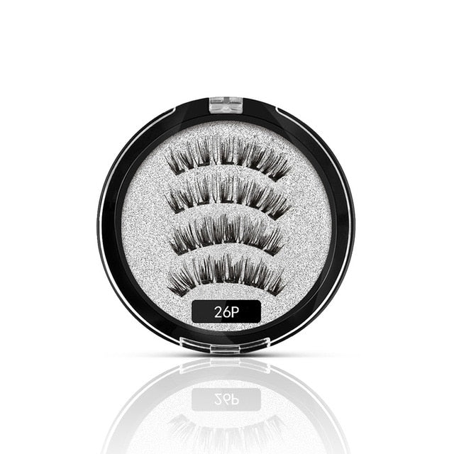 MB Magnetic Eyelashes With 5 Magnets 3D False Lashes Natural For Mink Eyelashes Extension Long Reusable faux cils magnetique 22P