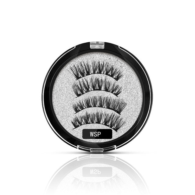 MB Magnetic Eyelashes With 5 Magnets 3D False Lashes Natural For Mink Eyelashes Extension Long Reusable faux cils magnetique 22P