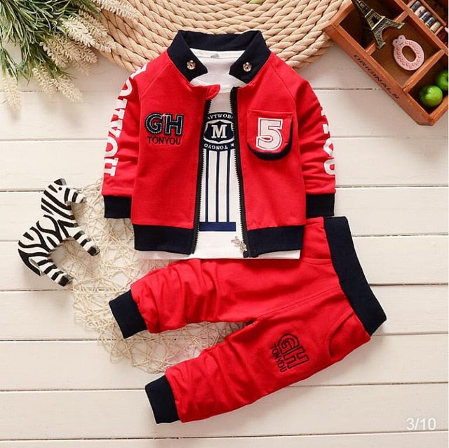 Bibicola Baby Boy Gentleman Clothing Sets Kids Floral Clothes For Birthday Formal Outfits Suit Fashion Tops Shirt + Pants 2pcs