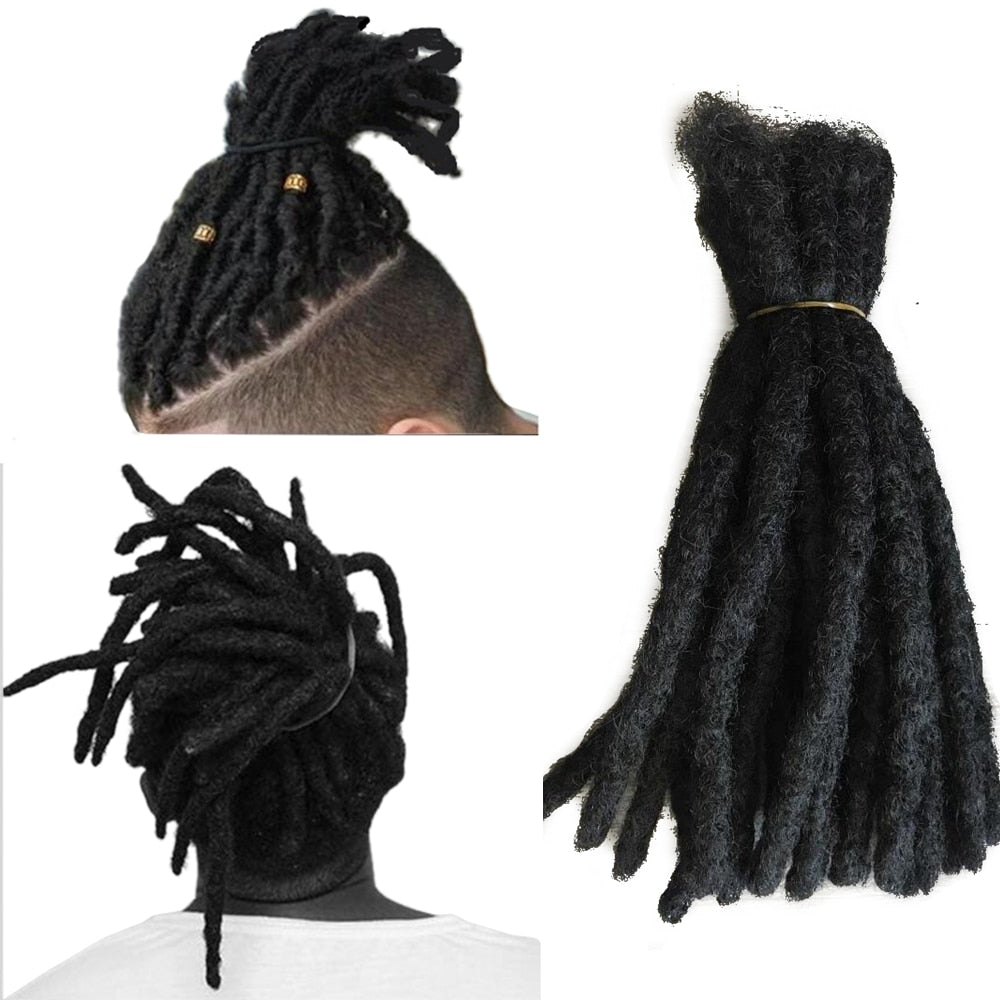 Handmade Dreadlocks Crochet Hair Extensions Crochet Braids Maya Hip-Hop Synthetic Dreads Crochet Braiding Hair Golden Beauty