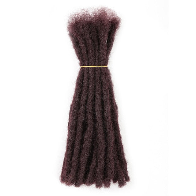 Handmade Dreadlocks Crochet Hair Extensions Crochet Braids Maya Hip-Hop Synthetic Dreads Crochet Braiding Hair Golden Beauty