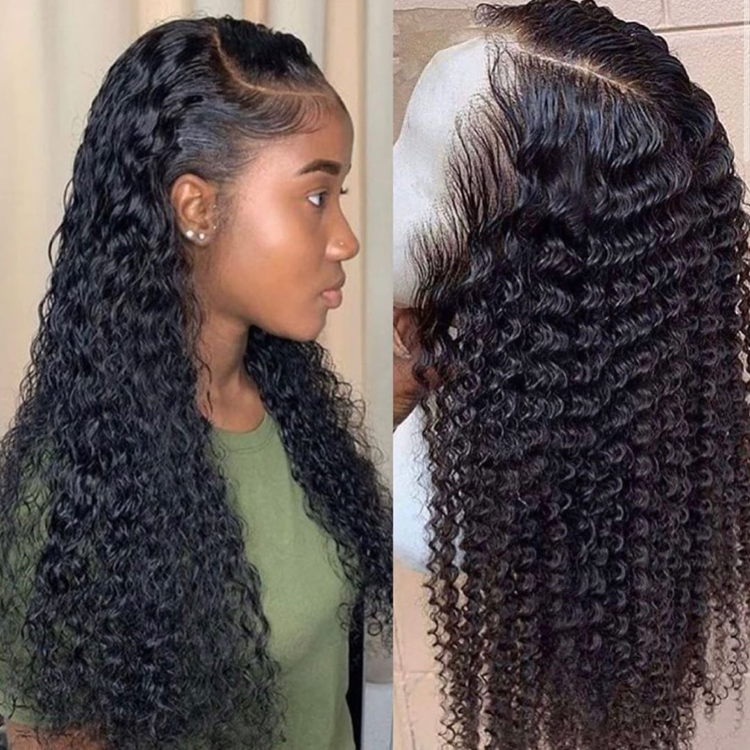 water wave wig short curly lace front human hair wigs for black women bob Long deep frontal brazilian wig wet and wavy hd full