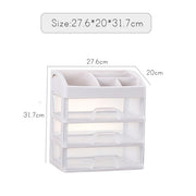 Makeup Organizer Drawers Plastic Cosmetic Storage Box Jewelry Container Make Up Case Makeup Brush Holder Organizers H1187