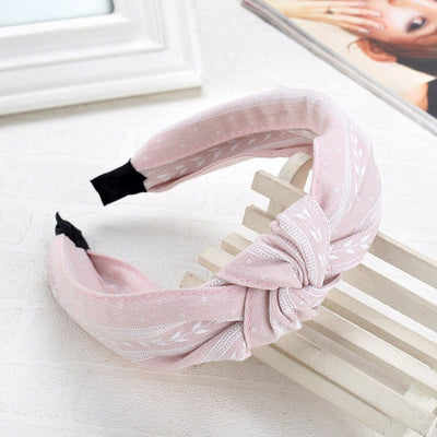 Wide Top Knot Hair Bands For Women Headdress Solid Color Cloth Headband Bezel Girls Hairband Hair Hoop Female Hair Accessories