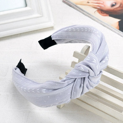 Wide Top Knot Hair Bands For Women Headdress Solid Color Cloth Headband Bezel Girls Hairband Hair Hoop Female Hair Accessories