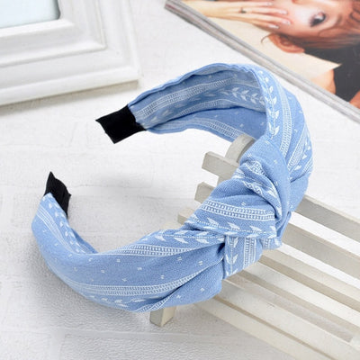 Wide Top Knot Hair Bands For Women Headdress Solid Color Cloth Headband Bezel Girls Hairband Hair Hoop Female Hair Accessories