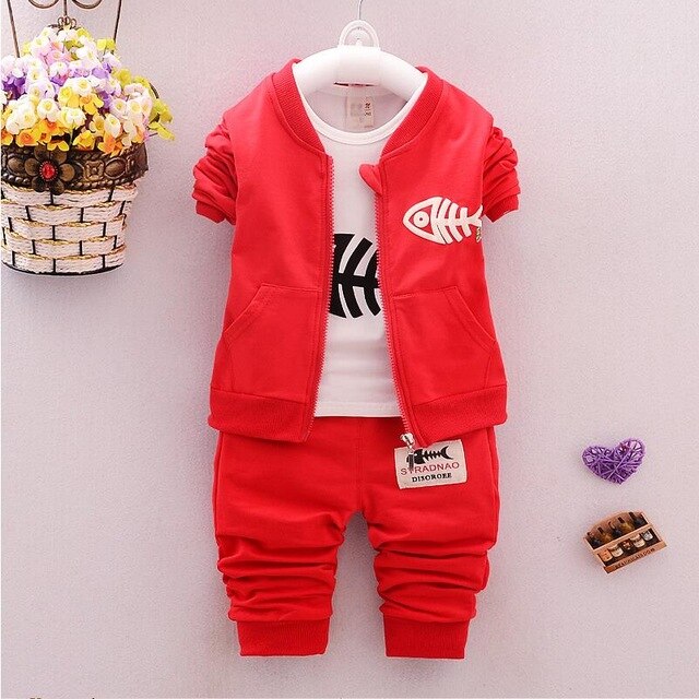 Baby Boys Suits Spring 2020 Autumn Infant Denim Casual Clothing Sets 3pcs Fashion Clothes Sets Newborn baby outfit for boy