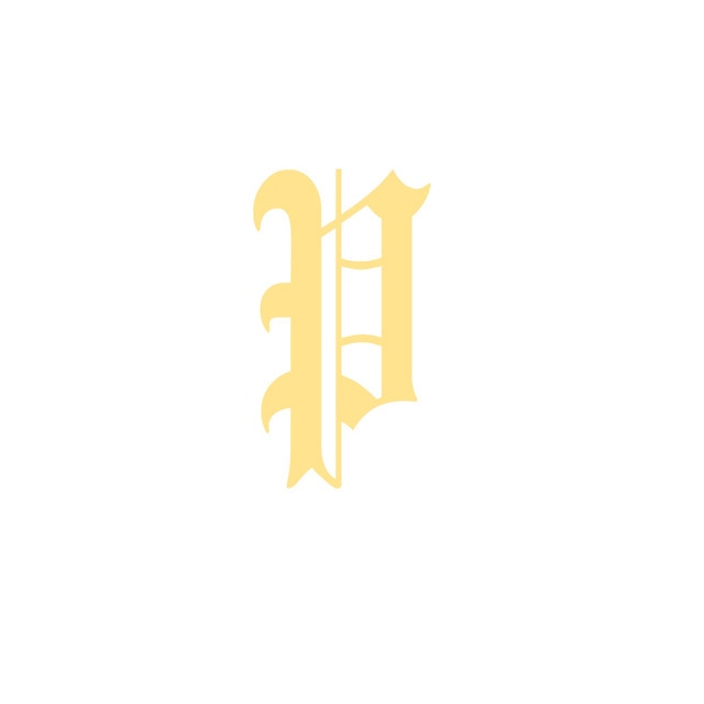 Initial Letter Necklace for Her A-Z Capital Letter Old English Chain Necklace Gold Stainless Steel Necklace for Women