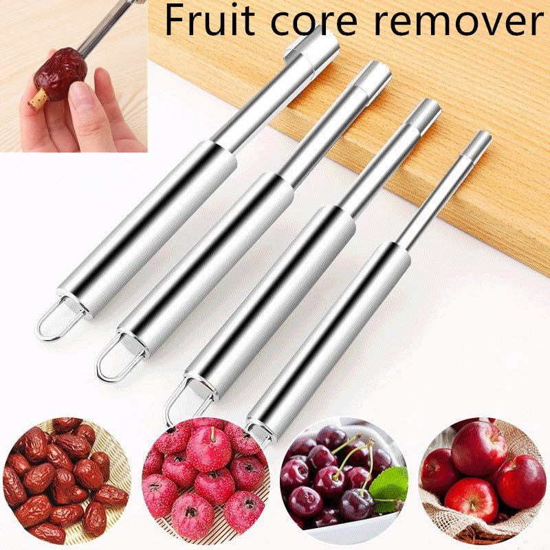 Core Remover Pear Apple Corer Seeder Slicer Knife Kitchen Gadgets Fruit & Vegetable Tools