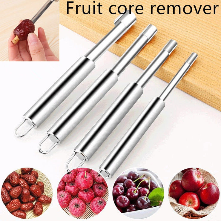 Stainless Steel Apple Corer Fruit Seed Core Remover Pear Apple Corer Seeder Slicer Knife Kitchen Gadgets Fruit & Vegetable Tools