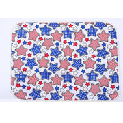 4 Sizes Baby Waterproof Sheet Urine Changing Pads Urine Pad Cartoon Reusable Infant Bedding Nappy Burp Mattress Changing Mat