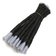 Handmade Dreadlocks Crochet Hair Extensions Crochet Braids Maya Hip-Hop Synthetic Dreads Crochet Braiding Hair Golden Beauty
