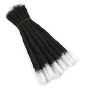 Handmade Dreadlocks Crochet Hair Extensions Crochet Braids Maya Hip-Hop Synthetic Dreads Crochet Braiding Hair Golden Beauty