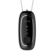 USB Portable Air Purifier, Personal Hanging Necklace with Negative Ion Air Freshener-No Radiation for Adults Kids Black