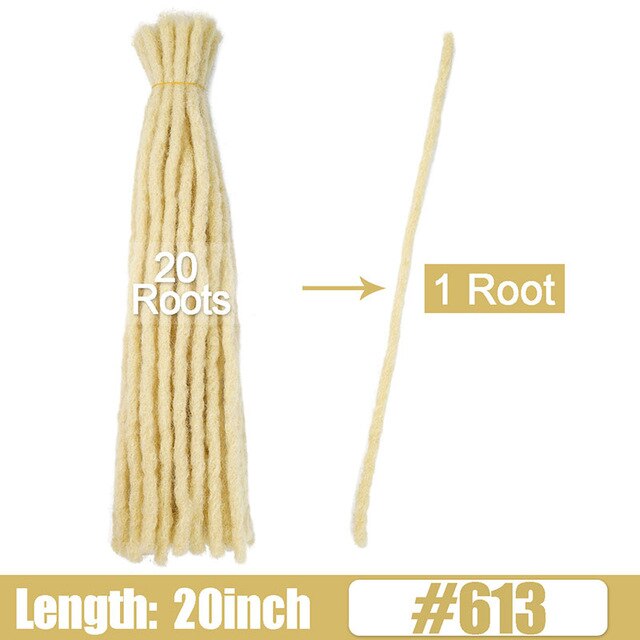6 10 20 Inch Afro Handmade Dreadlocks Crochet Hair Wholesale Synthetic Ombre Braiding Hair Extensions For Black Women Bulk Hair