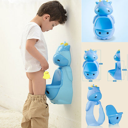 Kids Cow Potty Toilet Urinal Pee Trainer Wall-Mounted Toilet Pee Trainer Penico Pinico Children Baby Boy Bathroom Cow Urinal
