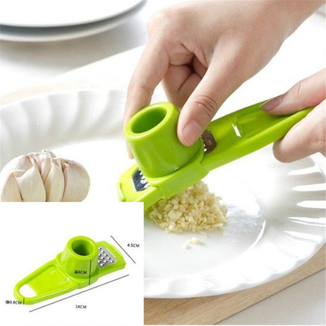 Stainless Steel 1pcs Grinding Garlic Presses Ginger Garlic Grinding Grater Vegetable Kitchen Accessories Gadgets Cooking Tools