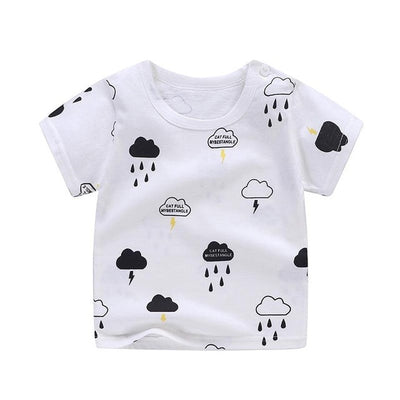 2Pcs/set New Summer Baby Boys Clothes Suit Children Girls Cartoon T Shirt Shorts Toddler Casual Clothing Set Kids Tracksuits