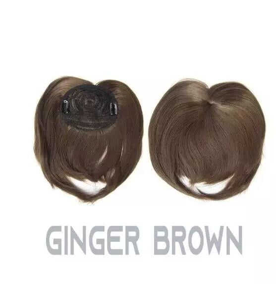 Seamless Synthetic Hair Clip Women Hair Topper Piece Human Hair Topper Wig For Women  Wholesale Quality Wig Accessories