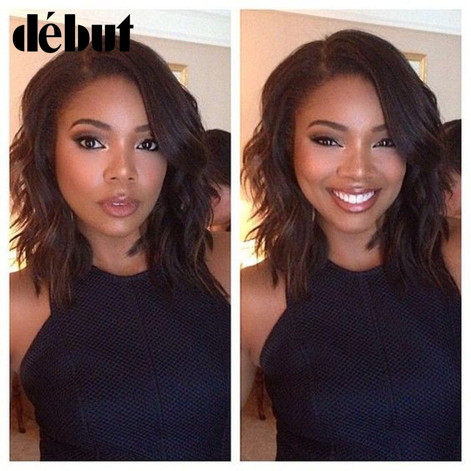 Debut Human Hair Wigs For Black Women Brazilian Curly Human Hair Wigs Wet And Weave Part Lace Ombre Human Hair Wig Free Shipping