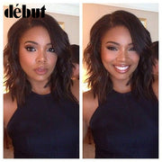 Debut Human Hair Wigs For Black Women Brazilian Curly Human Hair Wigs Wet And Weave Part Lace Ombre Human Hair Wig Free Shipping
