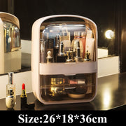 Women Bathroom Cosmetics Storage Box Waterproof and Dustproof Large Makeup Organizer Skin Care Jewelry Beauty Storage Drawer