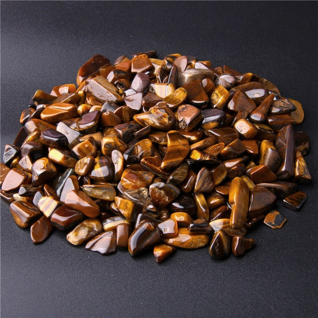 Natural Stone Beads Colorful 5-8MM 20 50 100G Mixed Gravel Chip Beads Irregular Energy Gem Stone For Fish Tank Bonsai Decoration