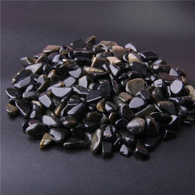 Natural Stone Beads Colorful 5-8MM 20 50 100G Mixed Gravel Chip Beads Irregular Energy Gem Stone For Fish Tank Bonsai Decoration