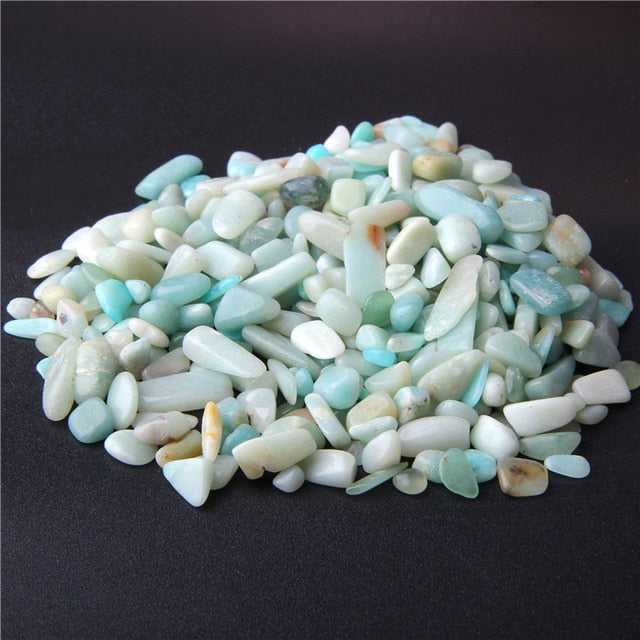 Natural Stone Beads Colorful 5-8MM 20 50 100G Mixed Gravel Chip Beads Irregular Energy Gem Stone For Fish Tank Bonsai Decoration