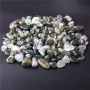Natural Stone Beads Colorful 5-8MM 20 50 100G Mixed Gravel Chip Beads Irregular Energy Gem Stone For Fish Tank Bonsai Decoration