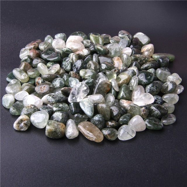 Natural Stone Beads Colorful 5-8MM 20 50 100G Mixed Gravel Chip Beads Irregular Energy Gem Stone For Fish Tank Bonsai Decoration