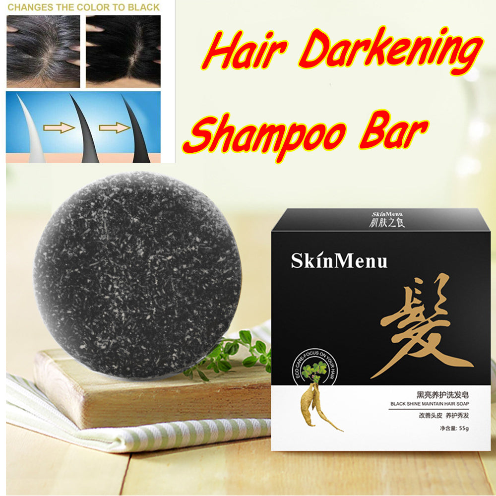 Hair Darkening Natural Organic Conditioner Moisturize And Repair Damaged Hair Shampoo