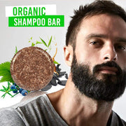 Beard Wash Bar Hair Darkening Shampoo Soap for Men